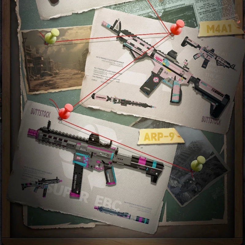 Buildable ARP-9 Rifle Brick Kit