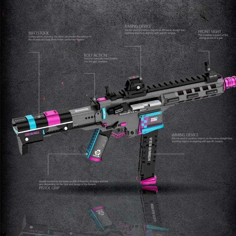 Buildable ARP-9 Rifle Brick Kit