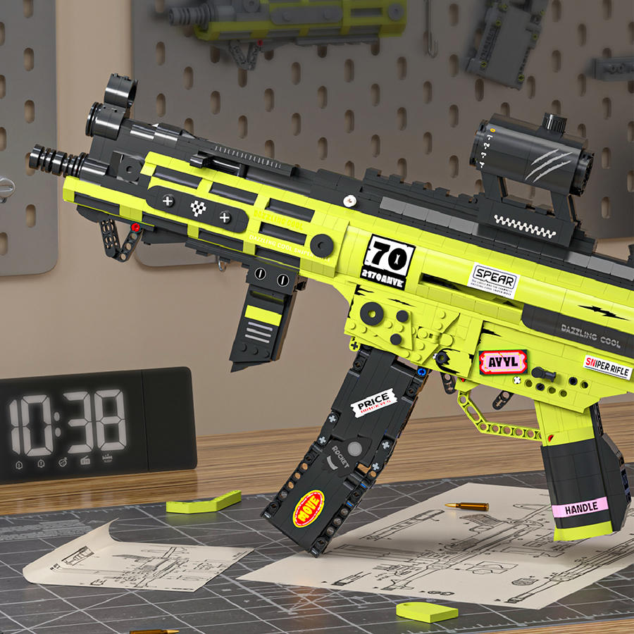 Buildable Rifle Brick Kits