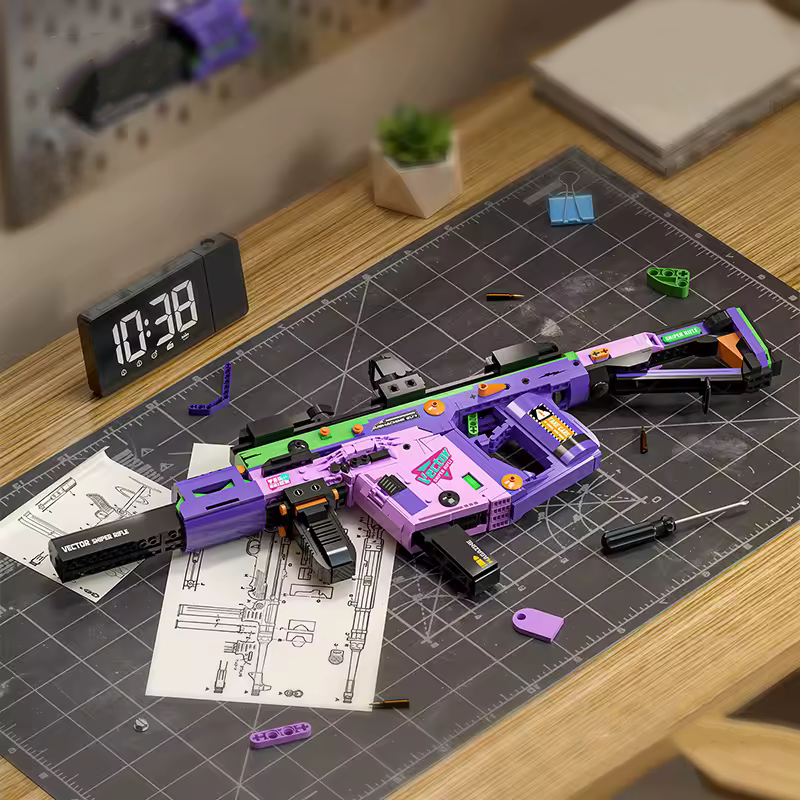 Buildable Vector Rifle Brick Kit