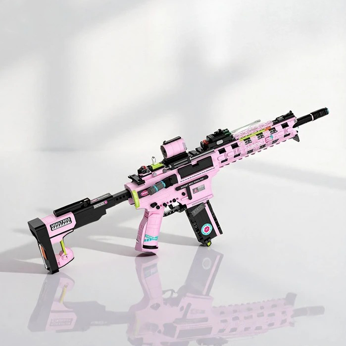 Buildable M4A1 Rifle Brick Kit
