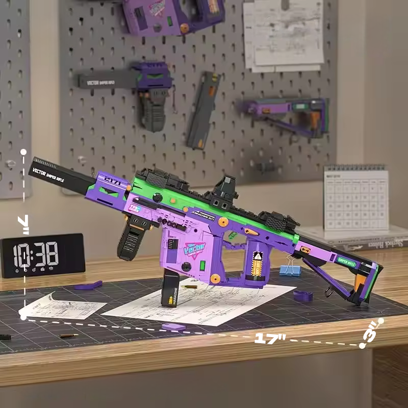 Buildable Vector Rifle Brick Kit