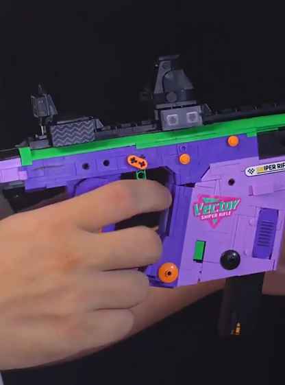 Buildable Vector Rifle Brick Kit